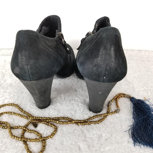 FRANCO FORTINI Womens Ankle Booties Sz 8《266》Oliver leather booties‎ - Picture 11 of 12